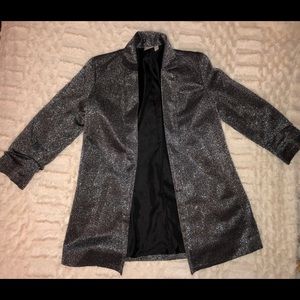 Metallic Suit Blazer